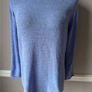 Blue Knit Sweater